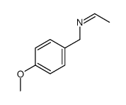 Benzenemethanamine, N-ethylidene-4-methoxy- (9CI)结构式