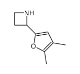 Azetidine, 2-(4,5-dimethyl-2-furanyl)- (9CI) structure