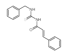 N-(benzylthiocarbamoyl)-3-phenyl-prop-2-enamide picture