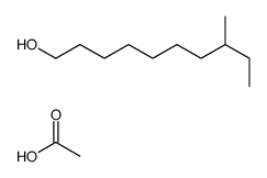 acetic acid,8-methyldecan-1-ol Structure