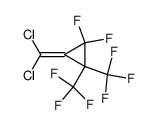 1-dichloromethylene-2,2-difluoro-3,3-bis(trifluoromethyl)cyclopropane Structure