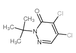 2-tert-butyl-4,5-dichloro-2,3-dihydropyridazin-3-one Structure