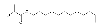 dodecyl 2-chloropropanoate结构式