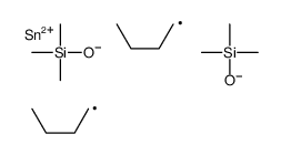 [dibutyl(trimethylsilyloxy)stannyl]oxy-trimethylsilane结构式