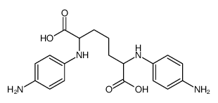 2,6-bis(4-aminoanilino)heptanedioic acid结构式