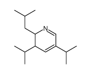 2,3-DIHYDRO-3,5-BIS(1-METHYLETHYL)-2-(2-METHYLPROPYL)PYRIDINE结构式