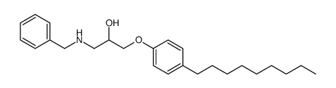 2-Propanol, 1-(4-nonylphenoxy)-3-[(phenylmethyl)amino] Structure