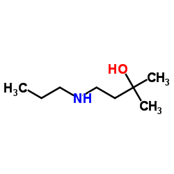 2-Methyl-4-(propylamino)-2-butanol Structure