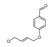 (E)-4-(4-chloro-2-butenyloxy)benzaldehyde Structure