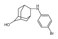 6-(4-bromoanilino)adamantan-2-ol Structure