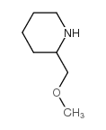 2-(methoxymethyl)piperidine Structure