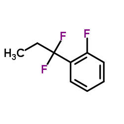 1-(1,1-Difluoropropyl)-2-fluorobenzene structure