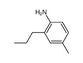 4-methyl-2-propyl-aniline Structure