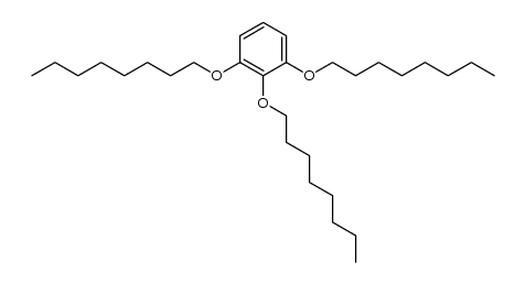 1,2,3-tris(octyloxy)benzene结构式