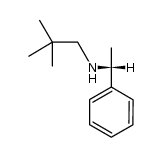 (R)-(+)-N-(2',2'-dimethylpropyl)-1-phenylethylamine Structure