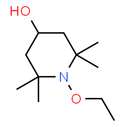 4-Piperidinol,1-ethoxy-2,2,6,6-tetramethyl-(9CI)结构式