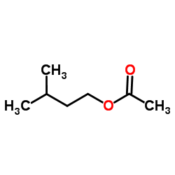 Isoamyl acetate structure