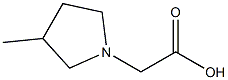 2-(3-methylpyrrolidin-1-yl)acetic acid Structure