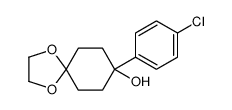 8-(4-CHLORO-PHENYL)-1,4-DIOXA-SPIRO[4.5]DECAN-8-OL结构式