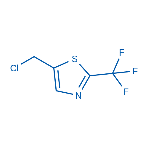 5-(CHLOROMETHYL)-2-(TRIFLUOROMETHYL)THIAZOLE picture