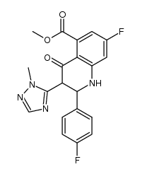 7-氟-2-(4-氟苯基)-3-(1-甲基-1H-1,2,4-三唑-5-基)-4-氧代-1,2,3,图片