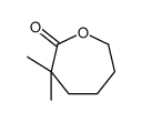 3,3-dimethyloxepan-2-one Structure