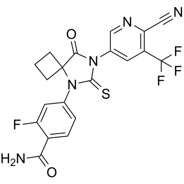 N-Desmethyl Apalutamide Structure