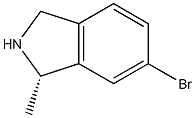 (S)-6-Bromo-1-methyl-2,3-dihydro-1H-isoindole Structure