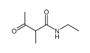 Butanamide, N-ethyl-2-methyl-3-oxo- (9CI)结构式