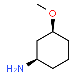 (1R,3S)-3-Methoxy-cyclohexylamine structure