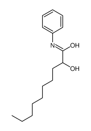 2-hydroxy-N-phenyldecanamide结构式