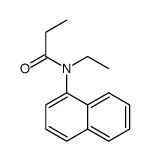 N-ethyl-N-naphthalen-1-ylpropanamide结构式