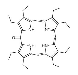 2,3,7,8,12,13,17,18-octaethyloxophlorin Structure