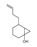 2-but-3-enylbicyclo[4.1.0]heptan-6-ol结构式