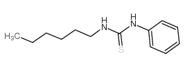 Thiourea,N-hexyl-N'-phenyl- picture