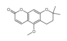 dihydroxanthoxyletin结构式