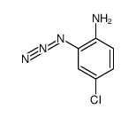 2-azido-4-chloroaniline结构式