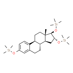 3,16&alpha;,17&beta;-Tris(trimethylsiloxy)-1,3,5(10)-estratriene Structure