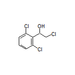 2-Chloro-1-(2,6-dichlorophenyl)ethanol Structure