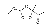 Ethanone, 1-(5-methoxy-3-methyl-1,2,4-trioxolan-3-yl)- (9CI) picture