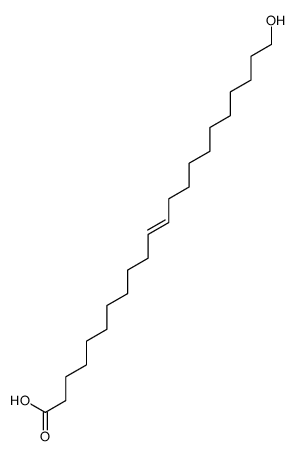 22-hydroxydocos-11-enoic acid结构式