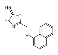 5-(naphthalen-1-yloxymethyl)-1,3,4-oxadiazol-2-amine picture