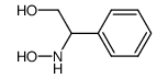 2-Hydroxyamino-2-phenylethanol Structure