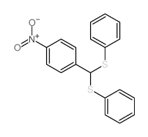 Benzene,1-[bis(phenylthio)methyl]-4-nitro- picture