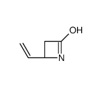 (4S)-4-ethenylazetidin-2-one结构式