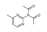 N-(4-methyl-pyrimidin-2-yl)-diacetamide Structure