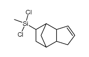 tricyclo[5.2.1.02,6]-dec-4-en-8-ylmethyldichlorosilane结构式