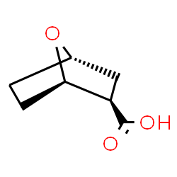 (1R,4S,6S)-7-oxabicyclo[2.2.1]heptane-6-carboxylic acid structure