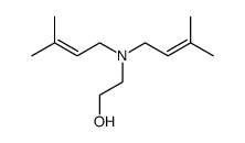 1-Diprenylamino-2-hydroxyaethan结构式