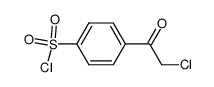 α-Chlor-4-chlorsulfonyl-acetophenon结构式